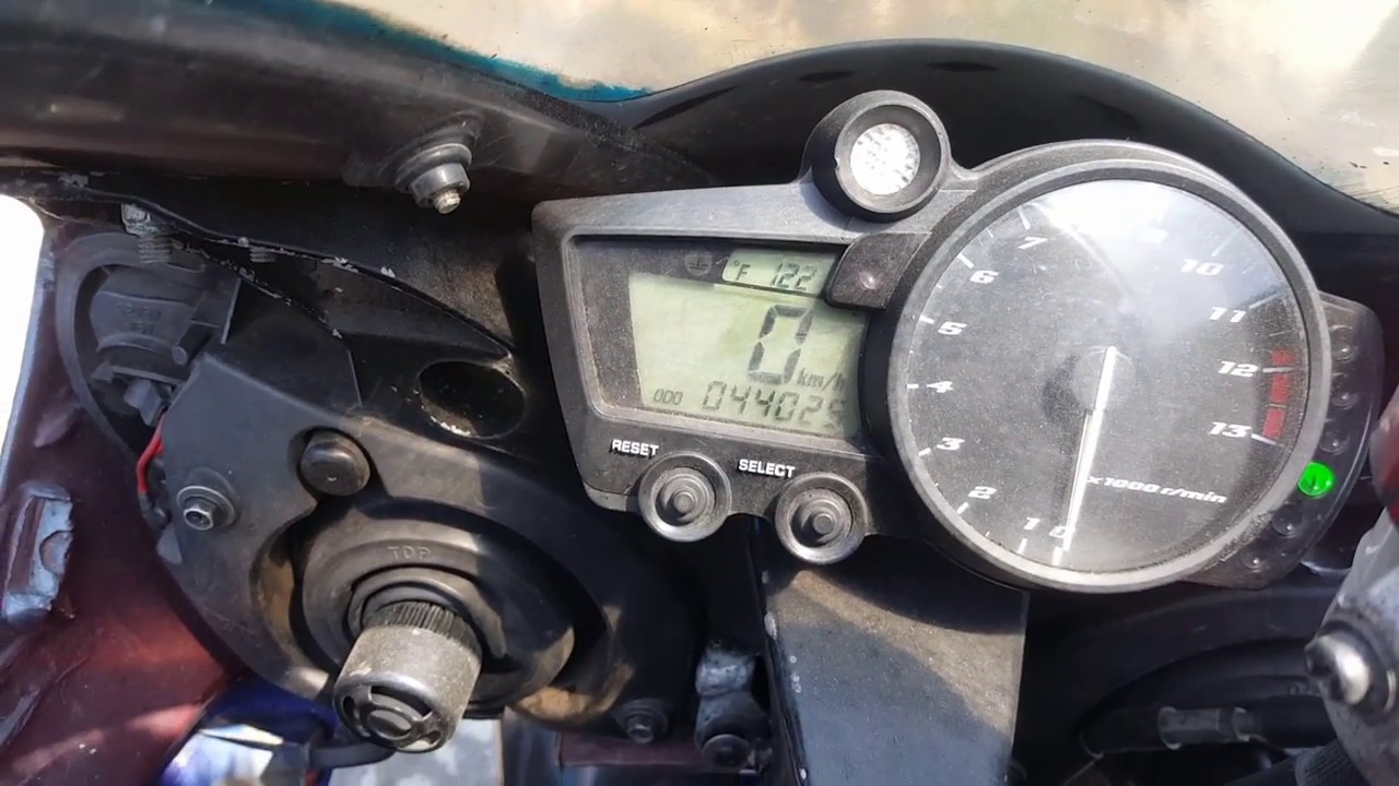 Mi moto no marca bien la temperatura (solución) YAMAHA R1