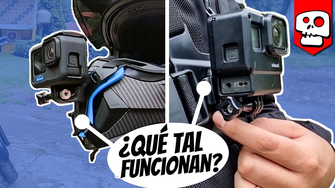 Soporte universal de Gopro para CASCO y pechera ¿Qué tal funcionan para VLOGS? | Alets Go