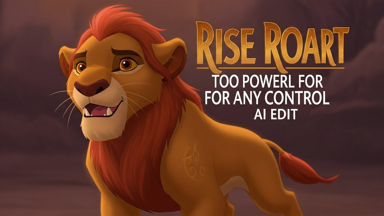Rise of Kion 🦁 | The Roar Too Powerful for Any Lion to Control (AI Movie Edit)