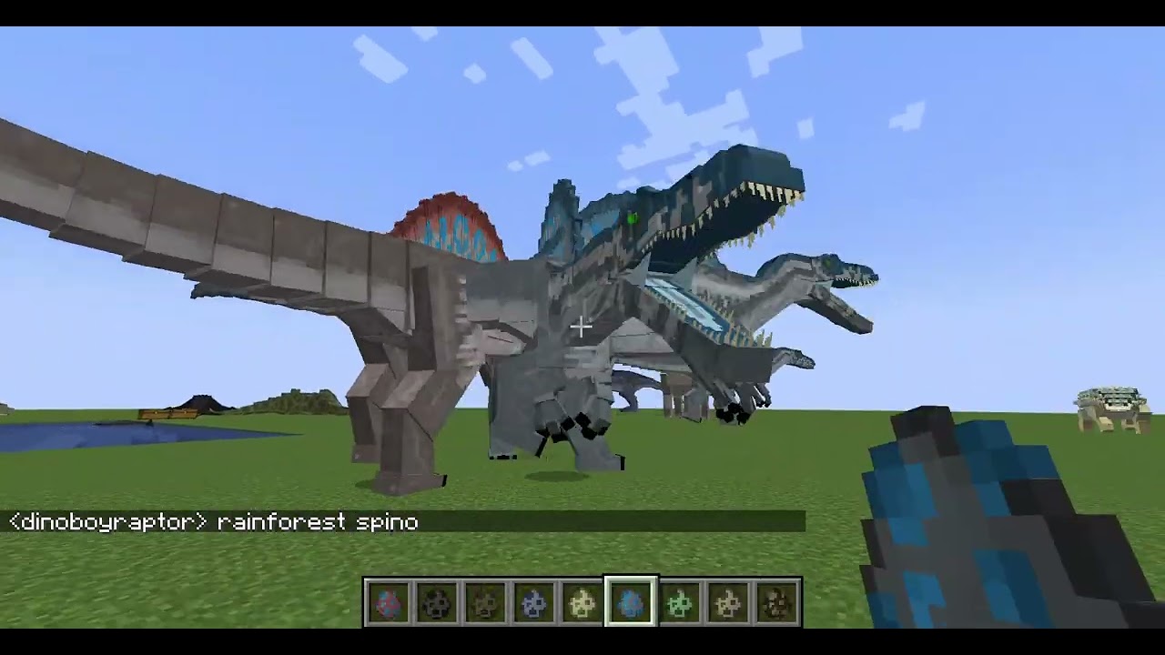 Showcasing every creatures in the Jurassic Reborn Minecraft mod (by February 2026)!
