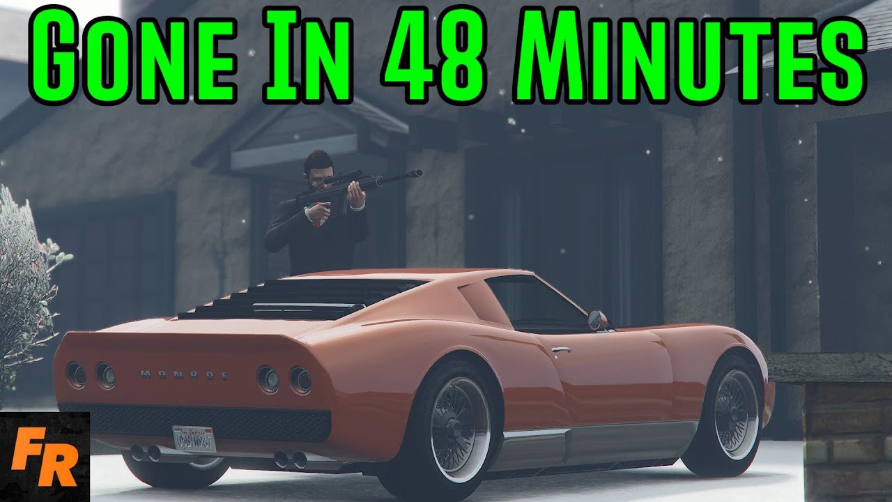 Gone In 48 Minutes - A Snowy Gta 5 Heist