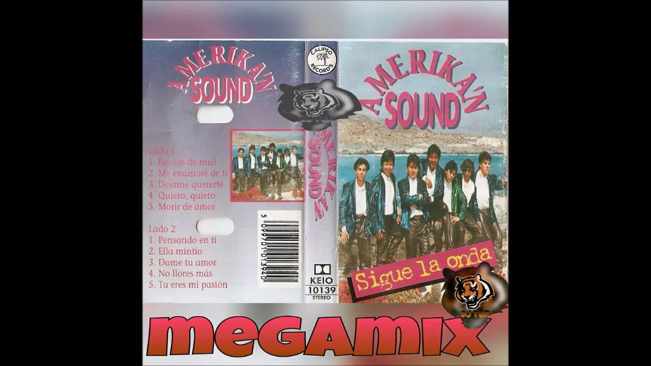megamix - Amerika'n Sound - Sigue La Onda CD 1997 - (dj tgr)