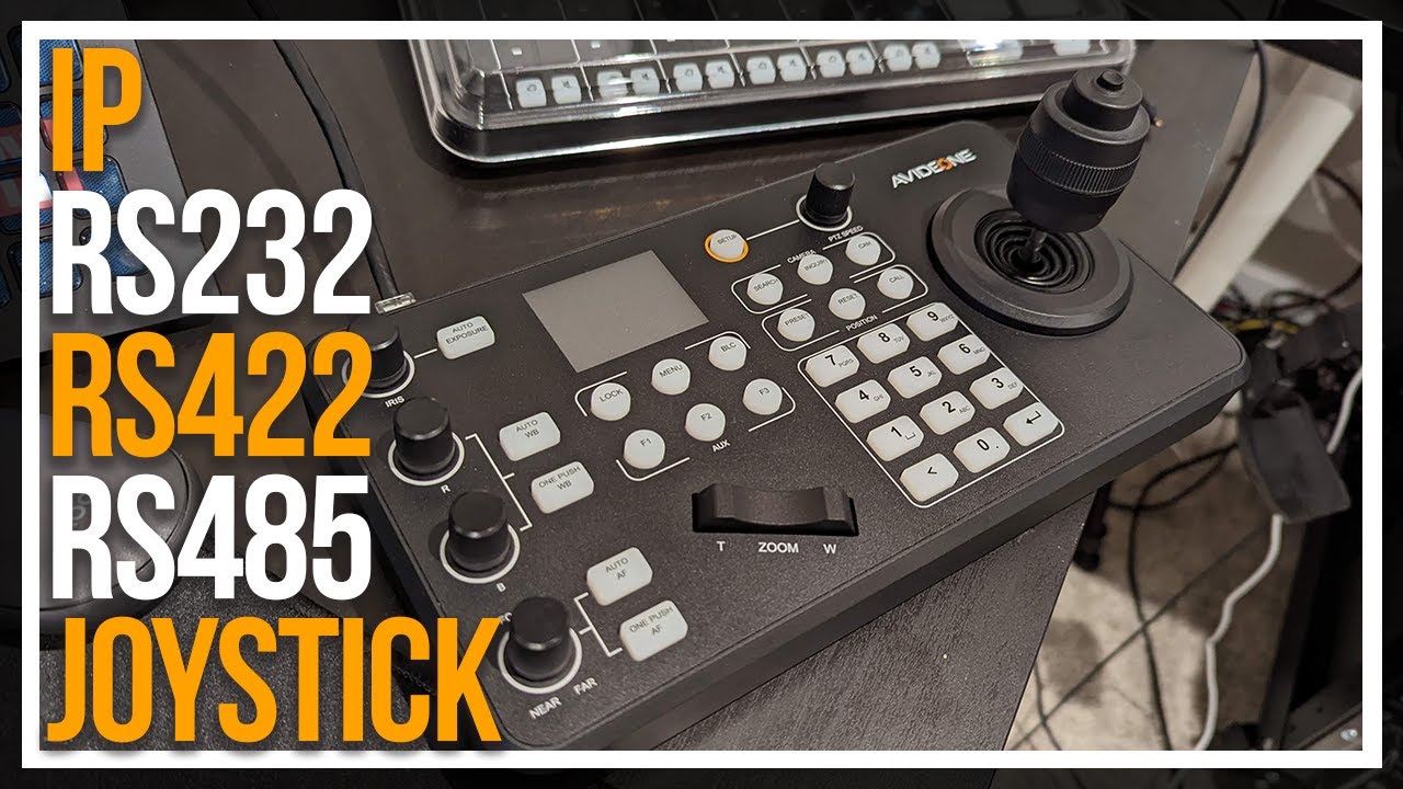 AVIDEONE PTZ IP Controller | Unboxing, Setup, Review