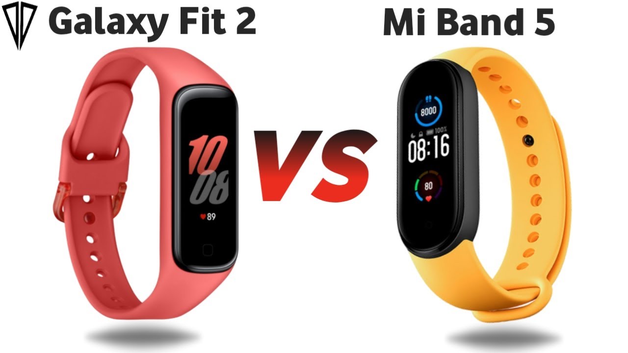 Galaxy Fit 2 Vs Mi Band 5 - Comparison
