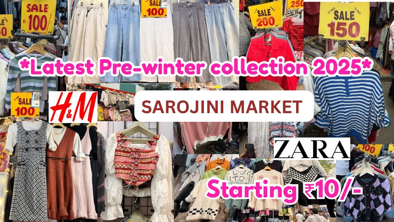 Sarojini Nagar Market Delhi| Latest Collection with shop Number|#sarojininagar #sarojininagarmarket 