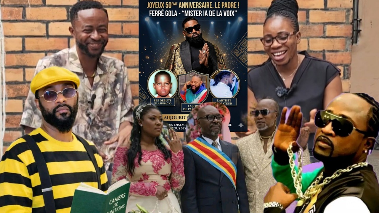 FERRE GOLA 50 ANS DE BONHEUR ET DE REUSSITE❤️‍🔥N.EYABA RETRACE L'HISTOIRE ET MET LES WARRIORS EN GAR