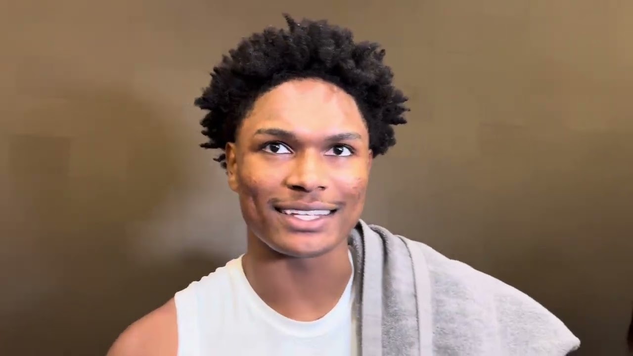 Houston Rockets Postgame: Amen Thompson talks chemistry with Alperen Sengun 