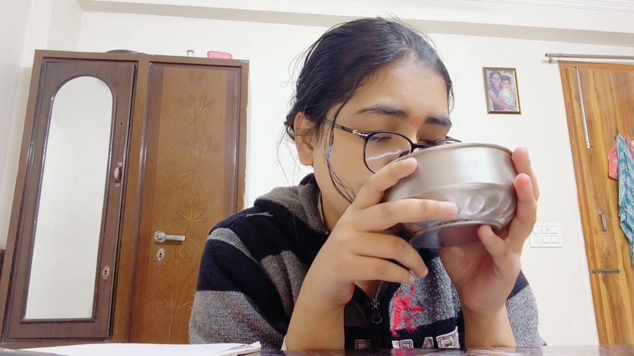 life update while drinking a healthy (not so tasty) juice 🥤