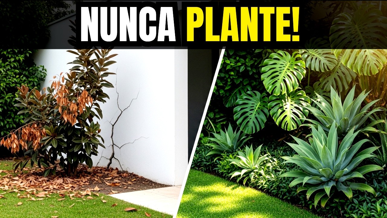 7 Plantas Populares que Arquitetos Evitam (E o que usar no lugar)