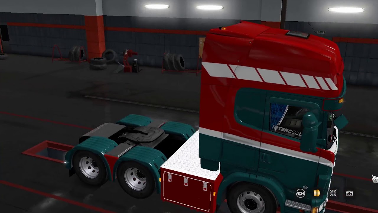Euro Truck Simulator 2 | Scania Rjl + Tuning mods