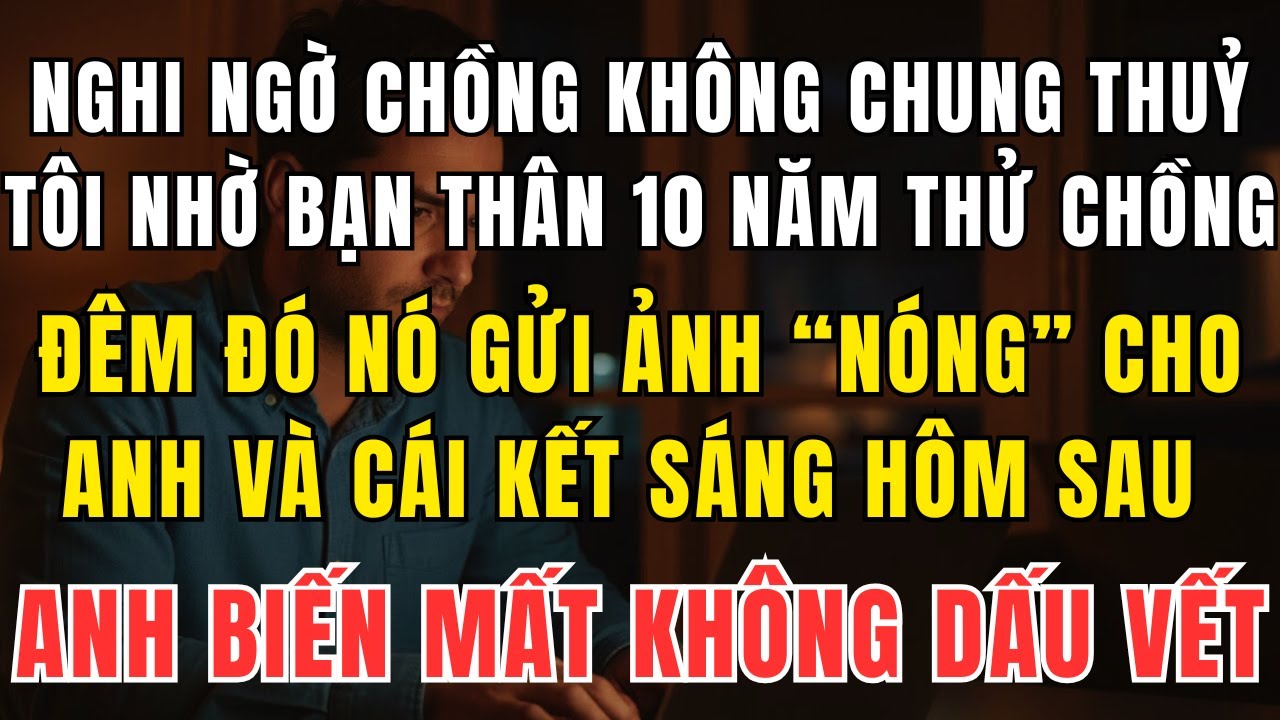 Tôi Gửi Ảnh 'Nóng' Của Bạn Thân Cho Chồng Để Thử Lòng – Và Cái Kết Khiến Tôi Sụp Đổ