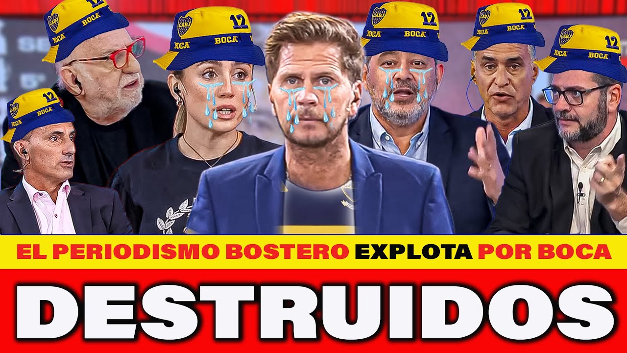 “Escándalo en TyC y ESPN: destrozan a Boca y elogian sin filtro al River de Gallardo