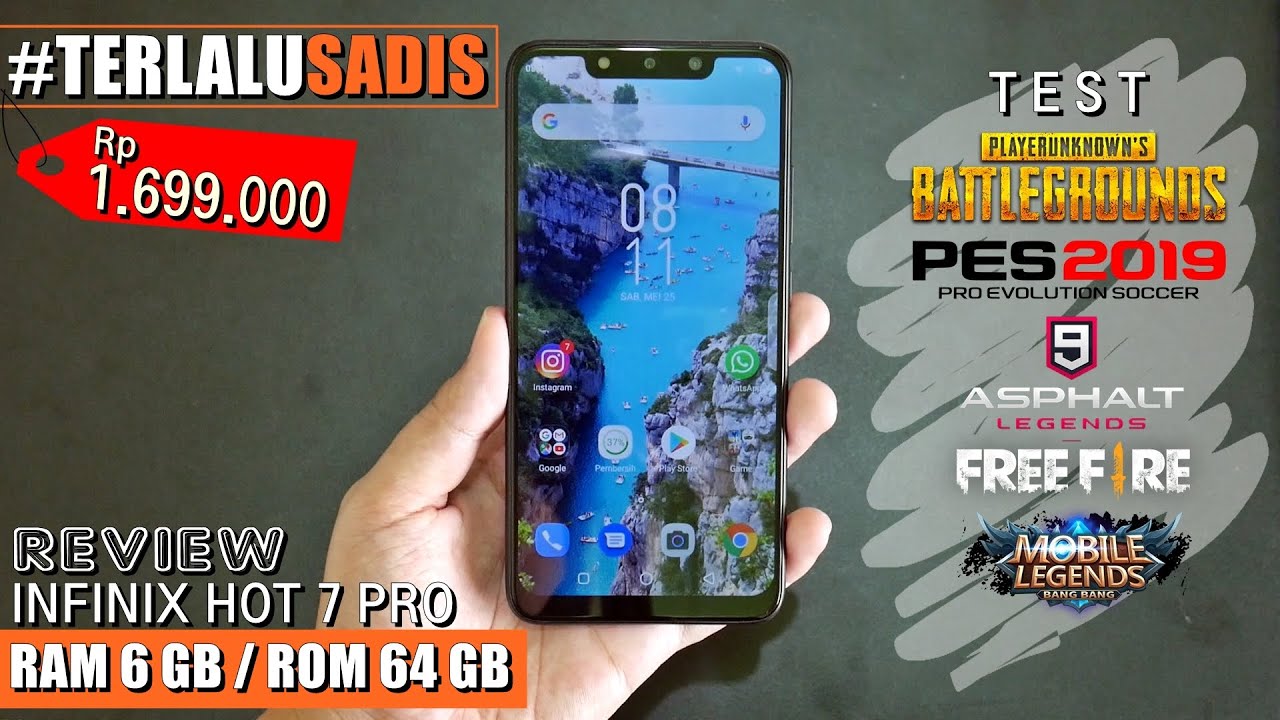 Review Infinix Hot 7 Pro Indonesia - Benar Benar Sadis!