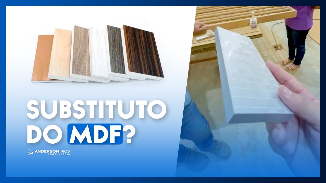 Material INOVADOR para marcenaria: À PROVA D'ÁGUA, ANTICHAMAS e mais LEVE que o MDF!
