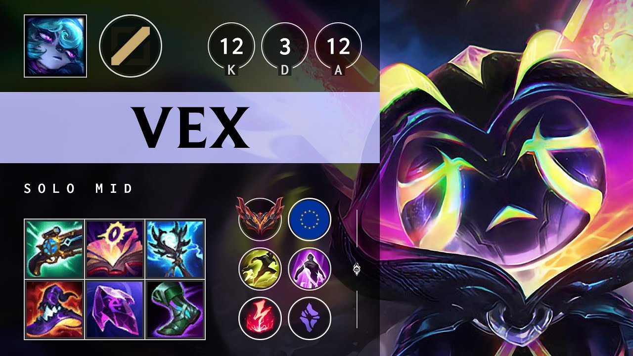 Vex Mid vs Qiyana - EUW Grandmaster Patch 25.17