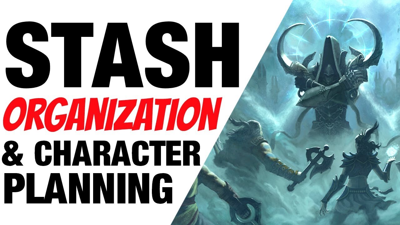 Diablo 3 Stash Space Item Organization & Cleaning Season 12 Patch 2.6.1