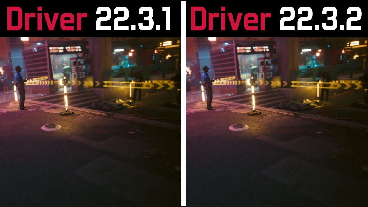 AMD Driver 22.3.1 vs AMD Driver 22.3.2 - Cyberpunk 2077 Fixed!