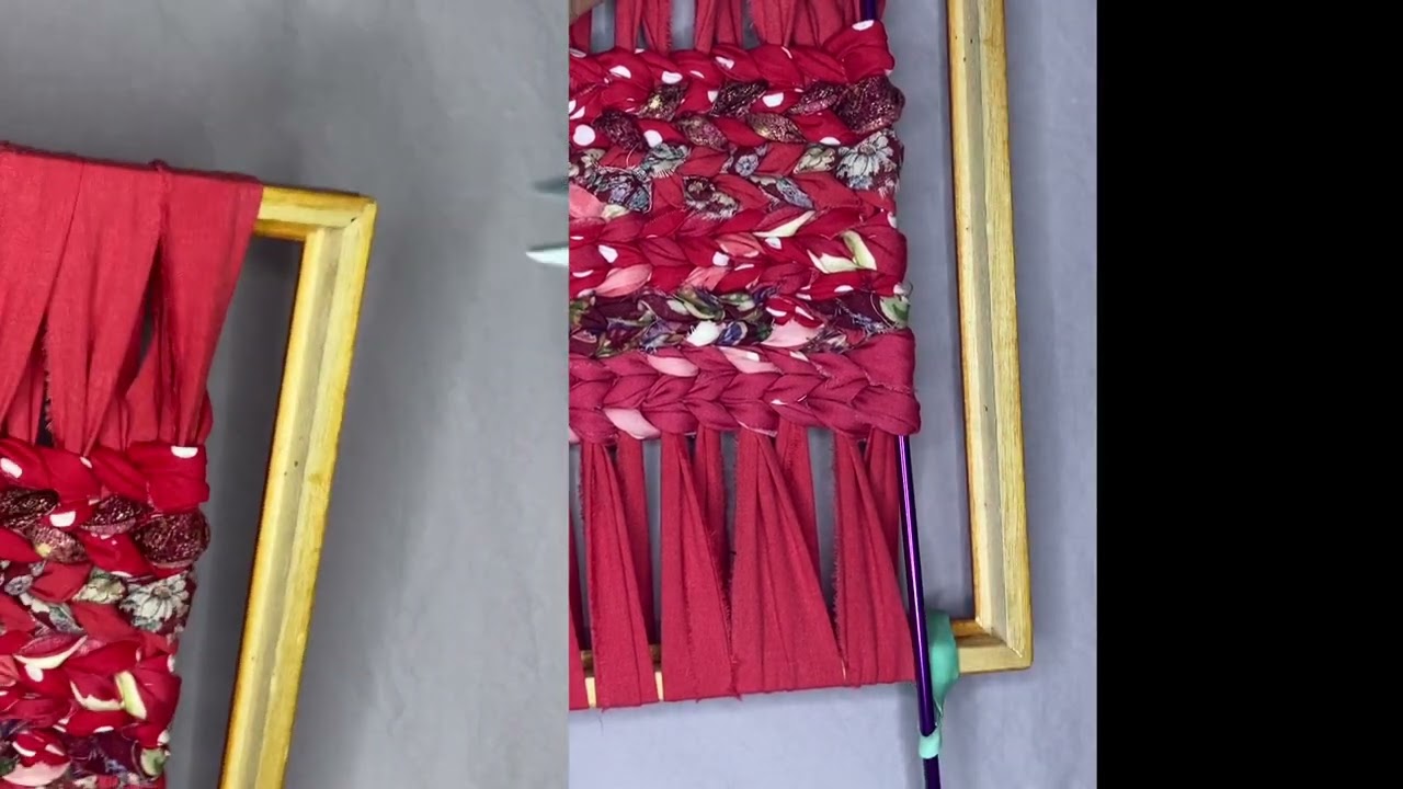 TWINING—Use a Picture Frame—even if it doesn’t have any pegs or nails