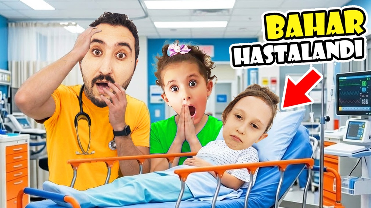 BAHARA YENİ VİRÜS BULAŞMIŞ !! HEMEN SAĞLIK OCAĞINA GİTTİK DOKTOR TAHLİL İSTEDİ ! BAHAR BANU ALYA !!