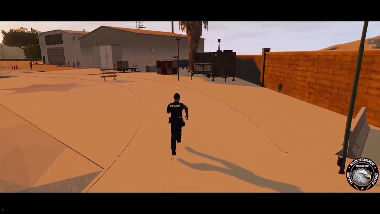 Course Moyenne - Police Academy | SAMP | Flashback FA