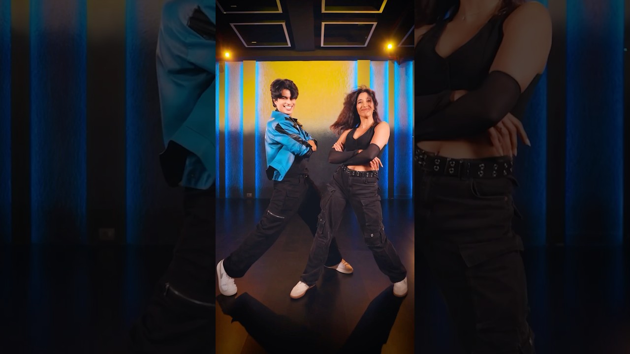 Nostalgia hitting hard #aadilkhanchoreography dancing with @krutikasolankii