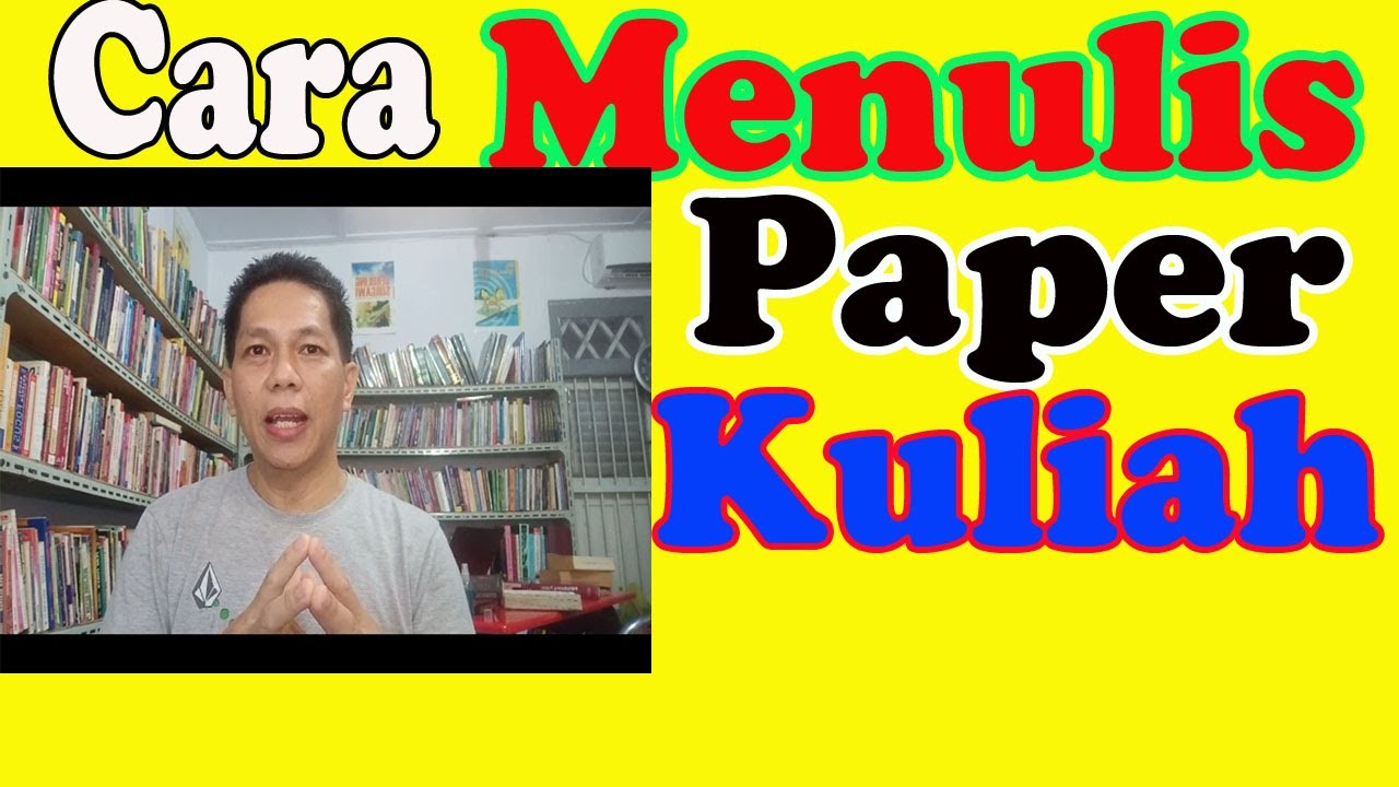 Menulis Paper Kuliah/Akademik. Pendahuluan (Part 1)