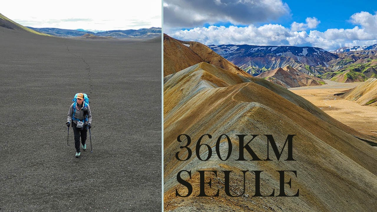 | INTRO/TRAILER | 360 km SEULE à travers les terres sauvages d'ISLANDE