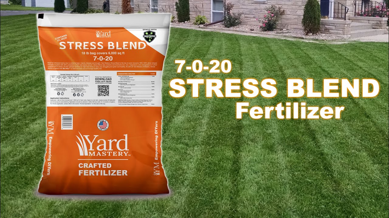 7-0-20 Stress Blend Fertilizer from Yard Mastery