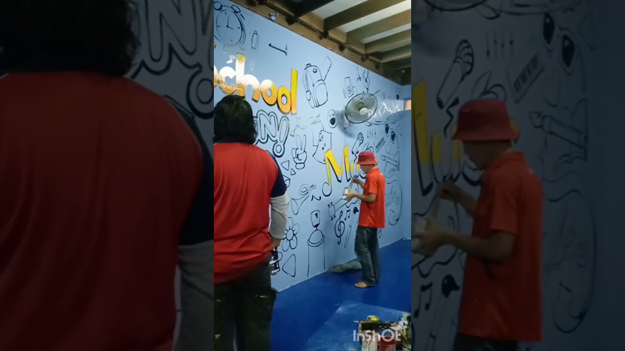 #muralpainting #art #dibujo #lukisdinding #paintingfun