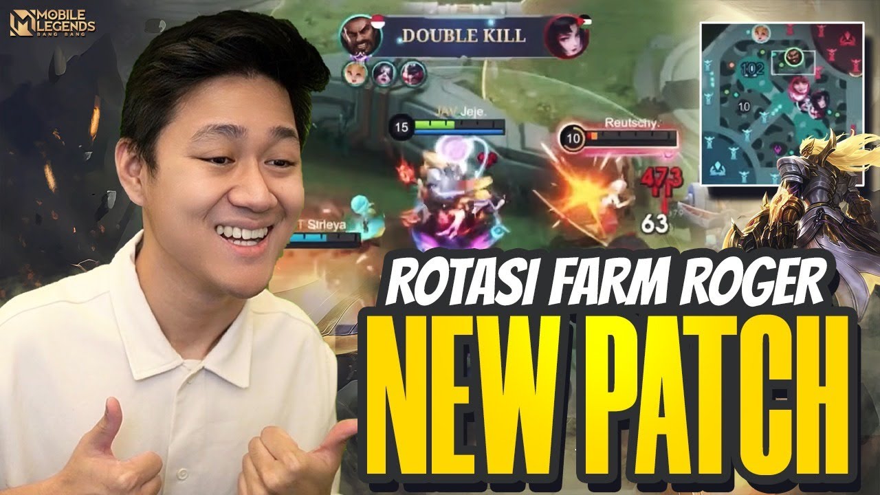 TUTORIAL ROTASI FARMING ROGER JUNGLER PATCH TERBARU - #JeTutor