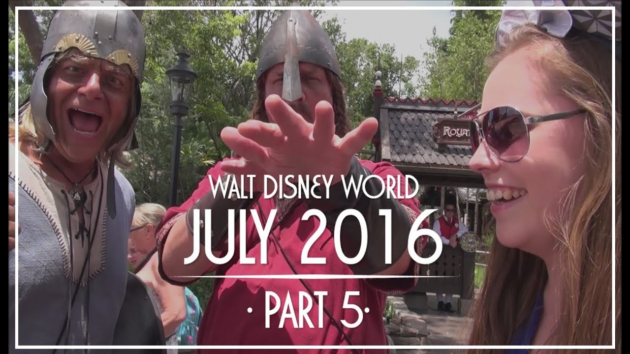 WDW July 2016 | Part 5 | Vikings and Such