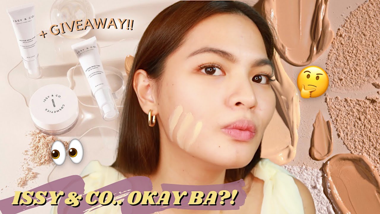 Issy & Co Active Skin Tint and Weightless Loose Powder REVIEW + GIVEAWAY!! • Joselle Alandy