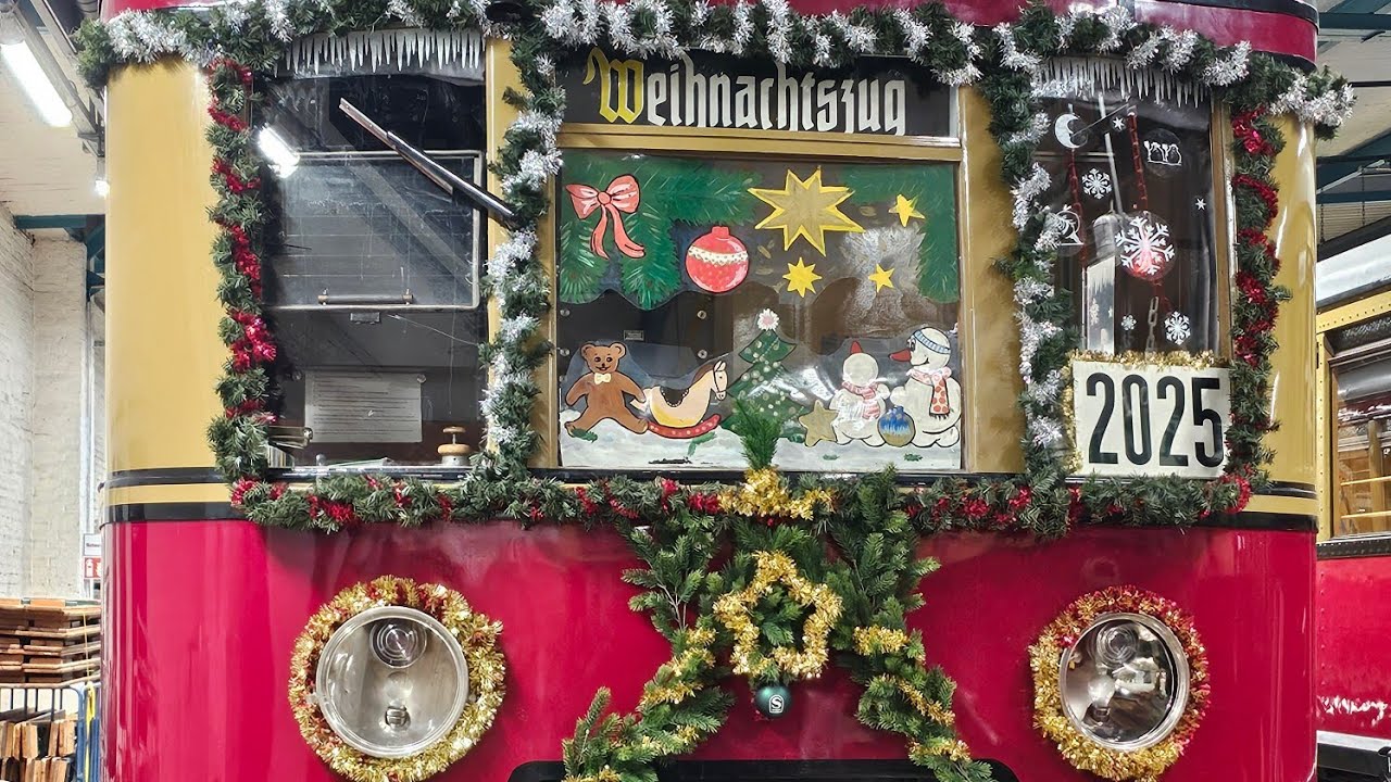 Weihnachtszug 2025 ~ Ab nach Ostbahnhof ~ Zweite Adventsfahrt [6.12.2025]