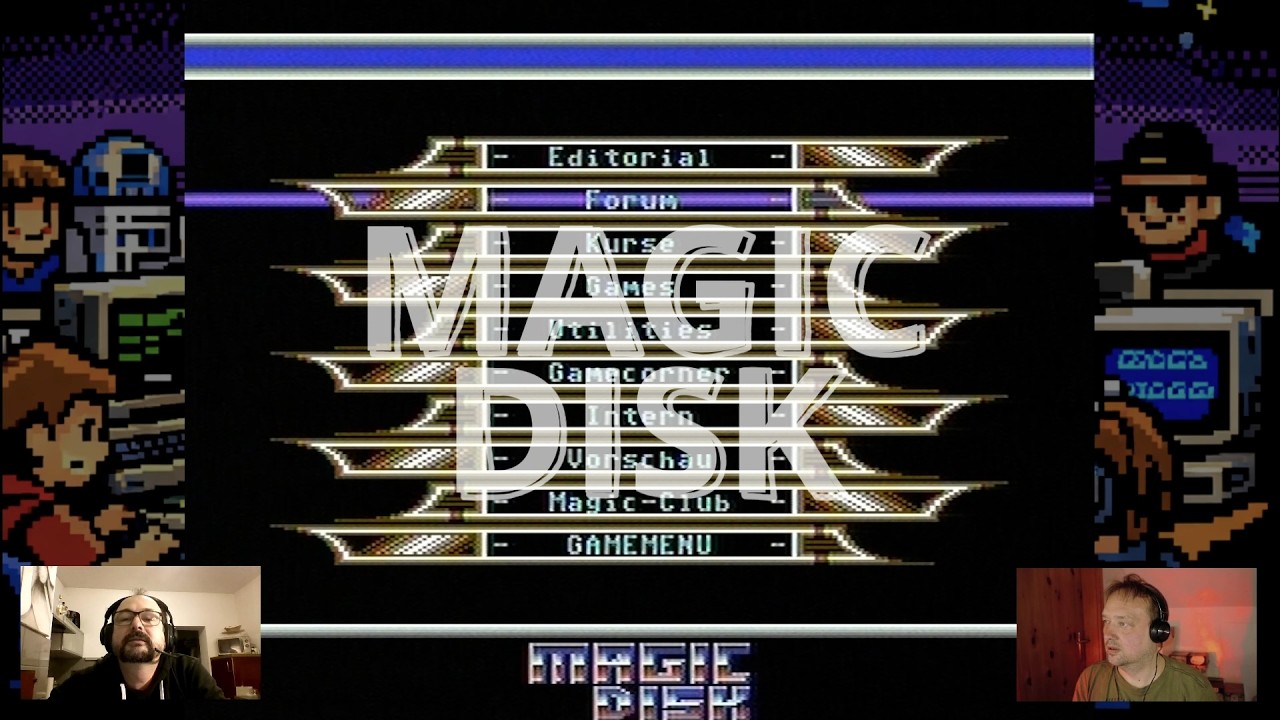 Wir durchforsten die MAGIC DISK vom Januar 1990 (C64 Party Clips)
