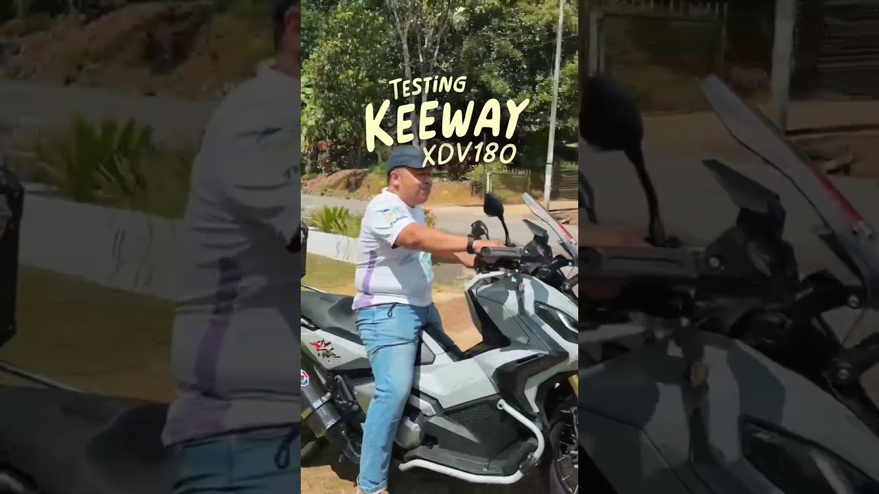 Tak kalut beli Honda X-ADV 750 dah, Keeway XDV 180 pun dah sama sebijik copy-ori !
