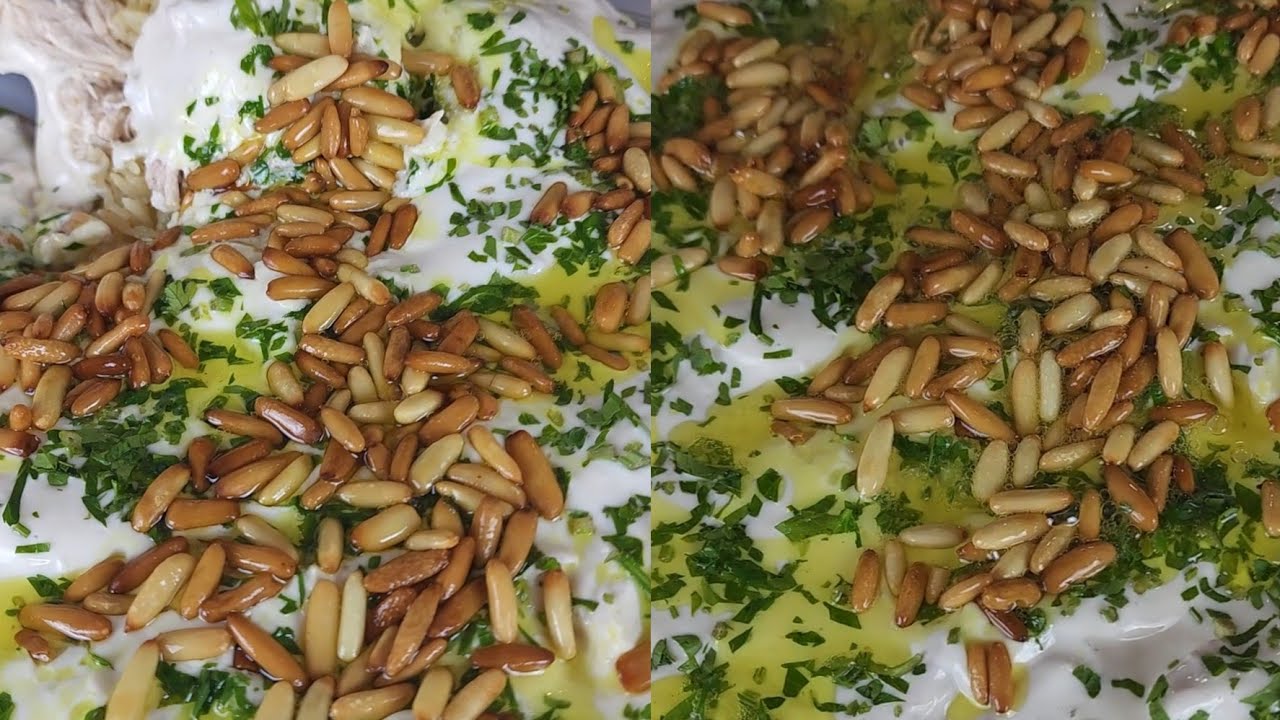 فتة رز ودجاج