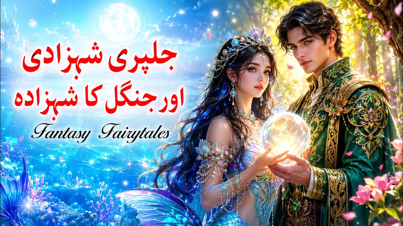 Mermaid Princess & Forest Prince Hindi Fairy Tale | Urdu Story | Fairy tale in urdu #fairytalesstory