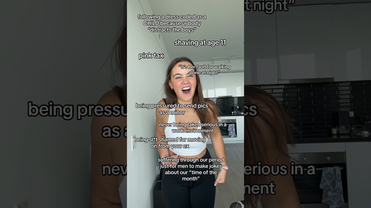 what it&rsquo;s REALLY like to be a girl #girls #shorts