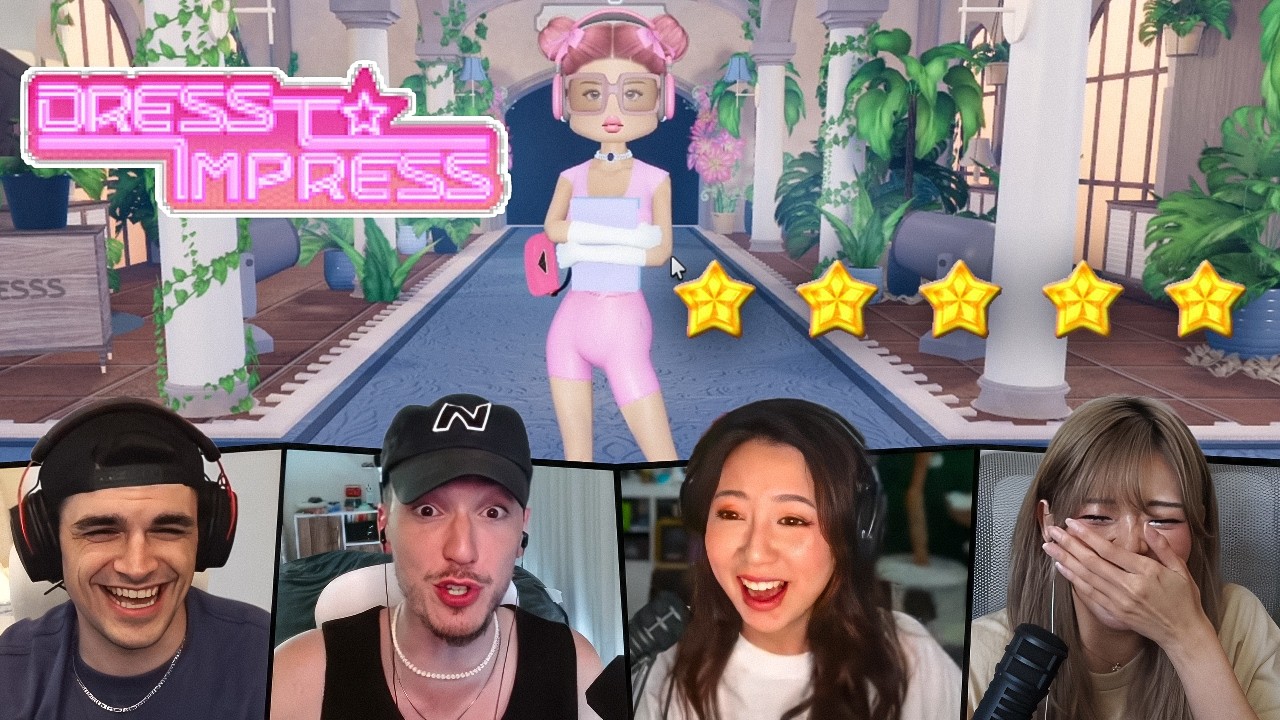 DRESS TO IMPRESS (Multi POV Roblox) ft. Kkatamina, Fuslie, Valkyrae, Foolish, & MORE