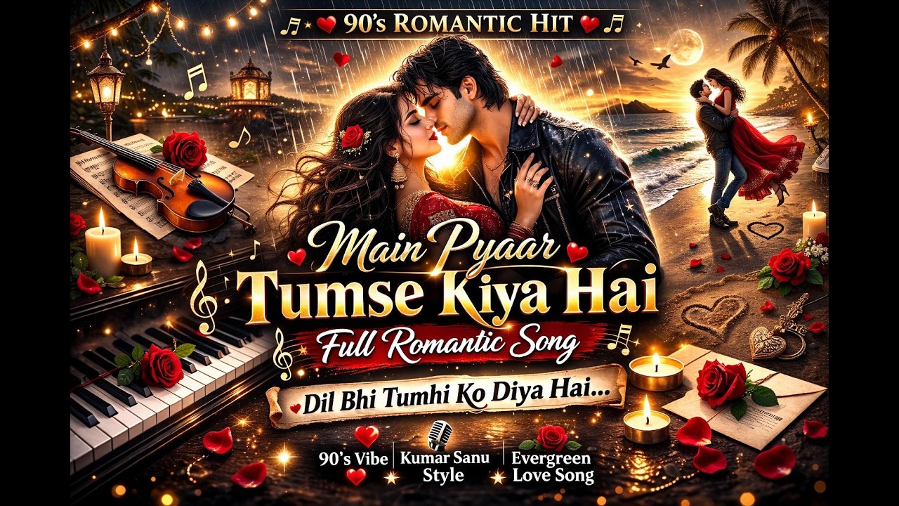 Main Pyaar Tumse Hi Kiya Hai | 90’s Romantic Love Song