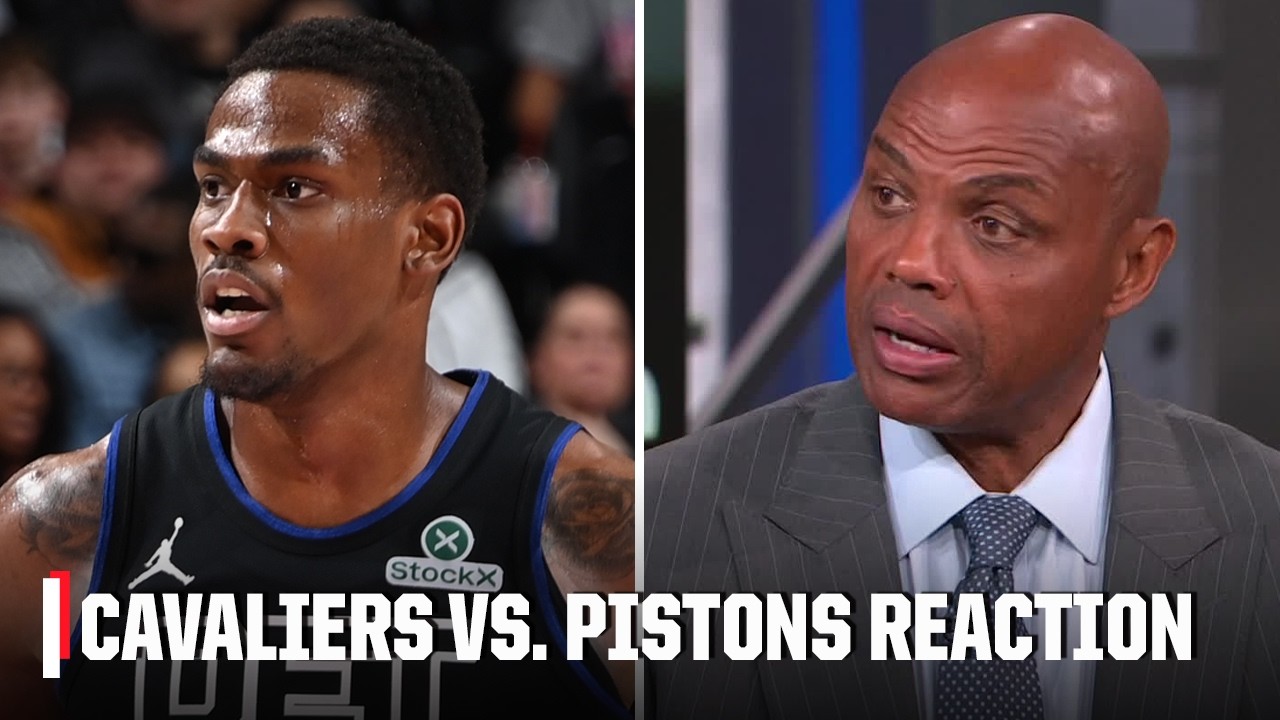 Charles Barkley says the Pistons ‘got lucky’ to beat the Cavaliers 👀 | Inside The NBA