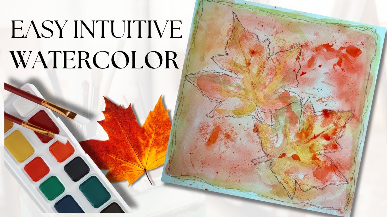 Watercolor Made Easy: Intuitive Autumn Painting Techniques | Art for Seniors