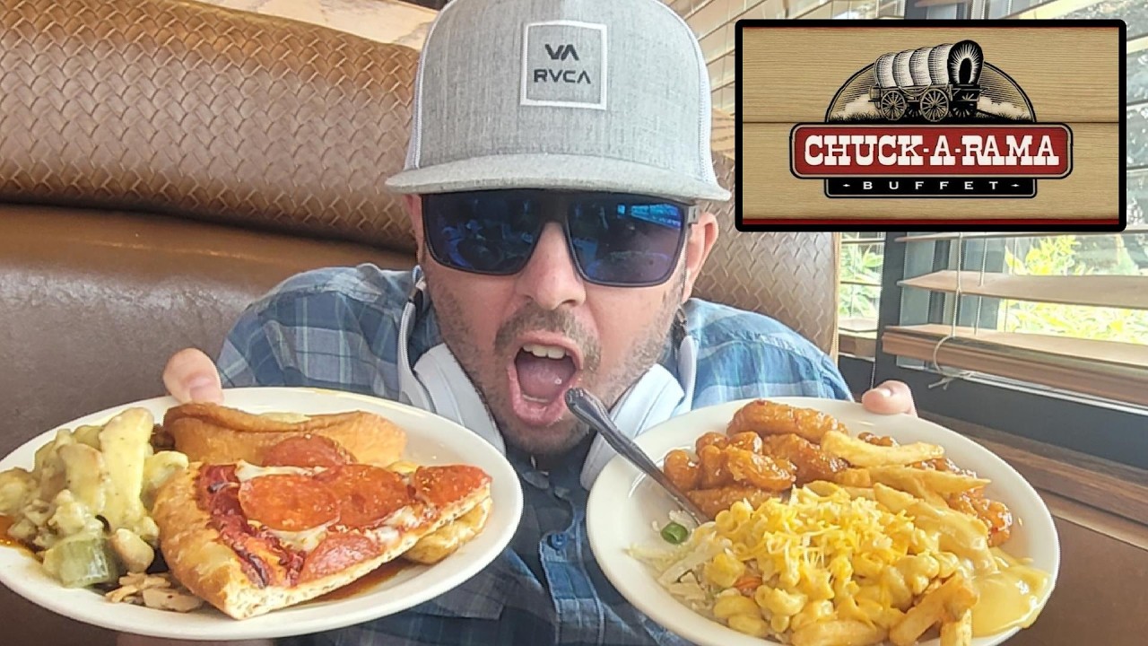 80'S Style Buffet!!!!(Boise, Idaho's Chuck-A-Rama Buffet)