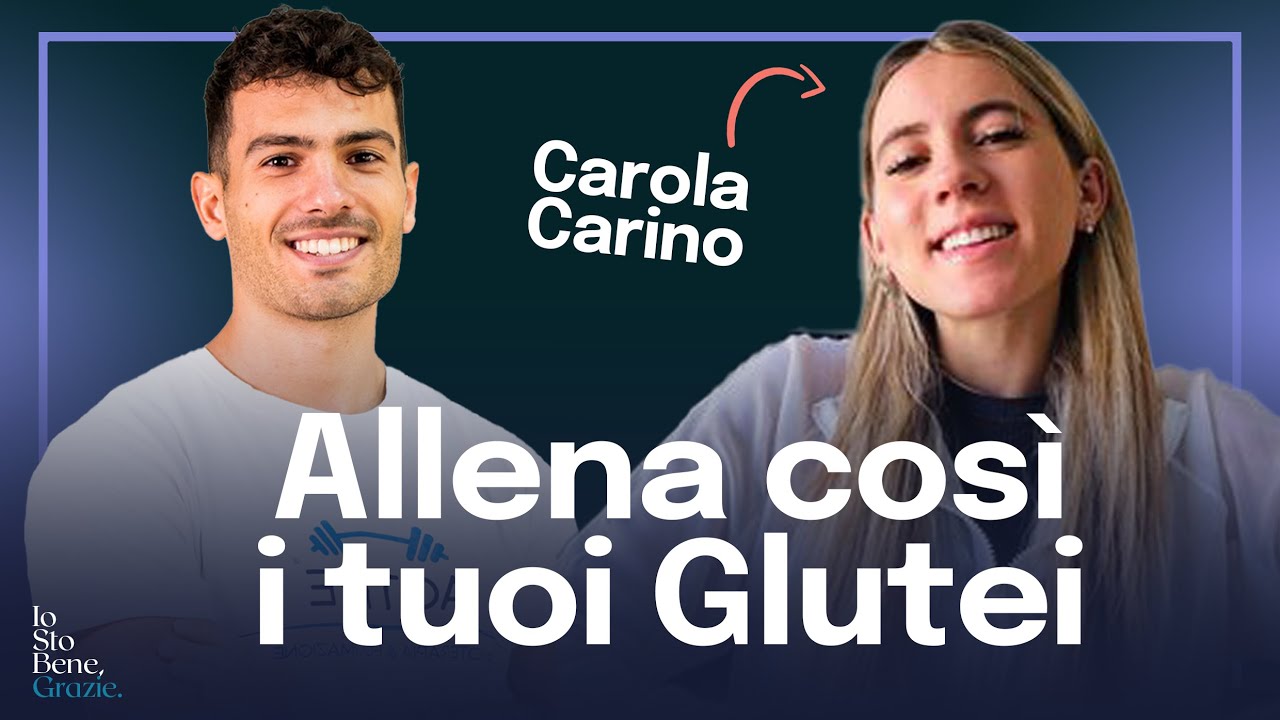 I segreti per GLUTEI da sogno: elimina la RITENZIONE IDRICA | con Carola Carino
