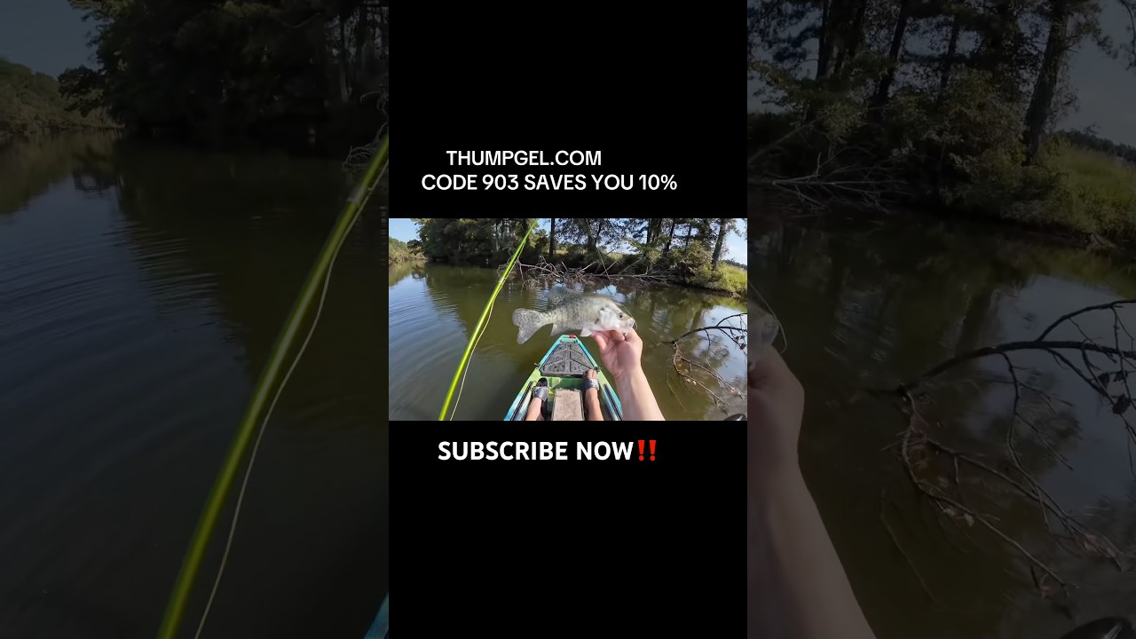 THUMP GEL FOR CRAPPIE FISHING‼️