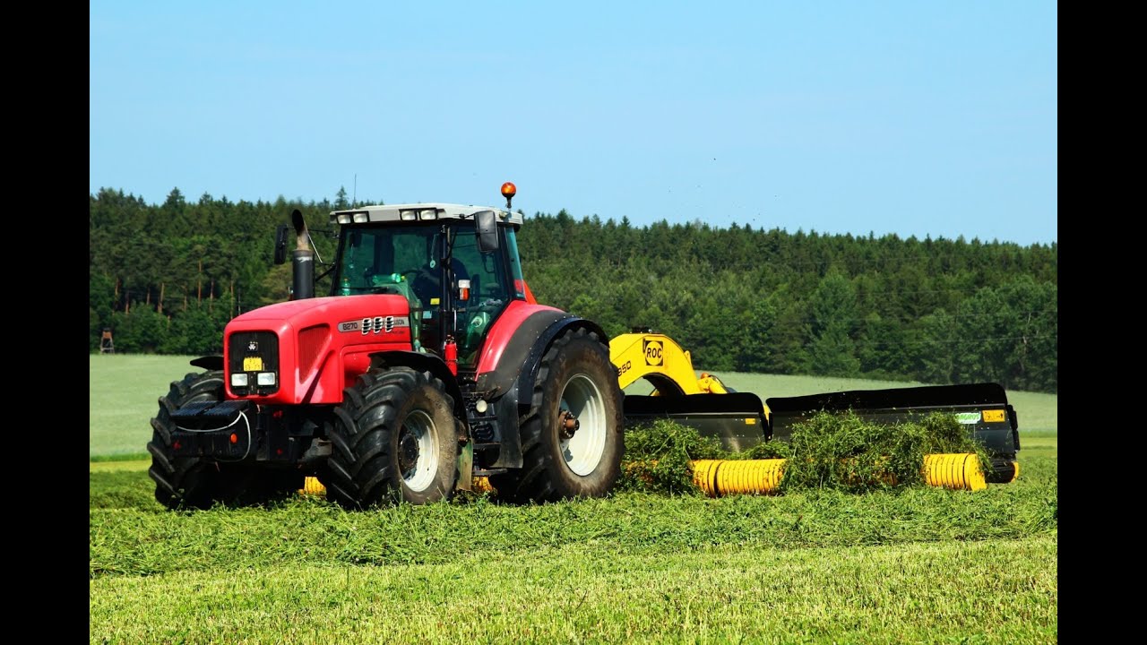 Massey Ferguson 8270 + ROC RT 950