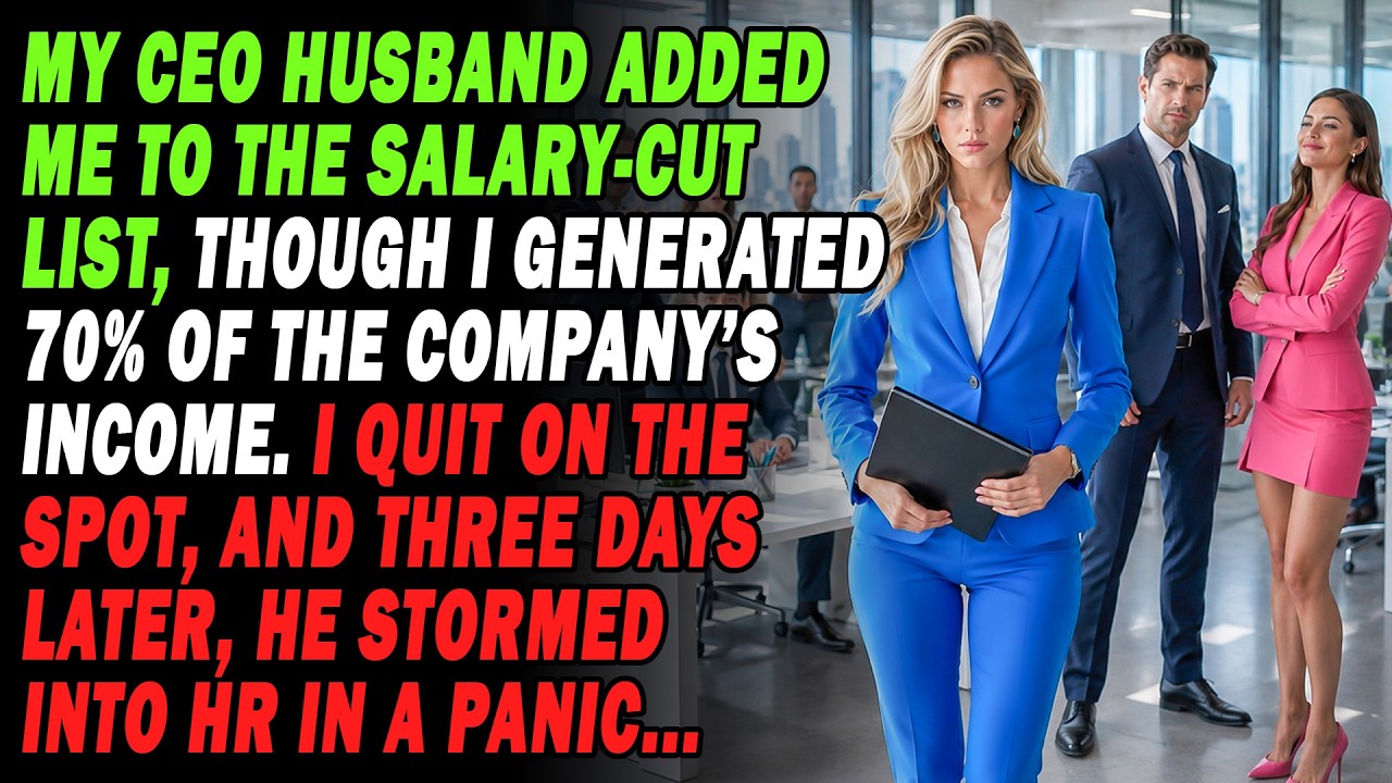 My CEO Husband Put Me On The Pay-Cut List. I Left, And 3 Days Later, He Tormed Into HR In A Panic&hellip;🤯