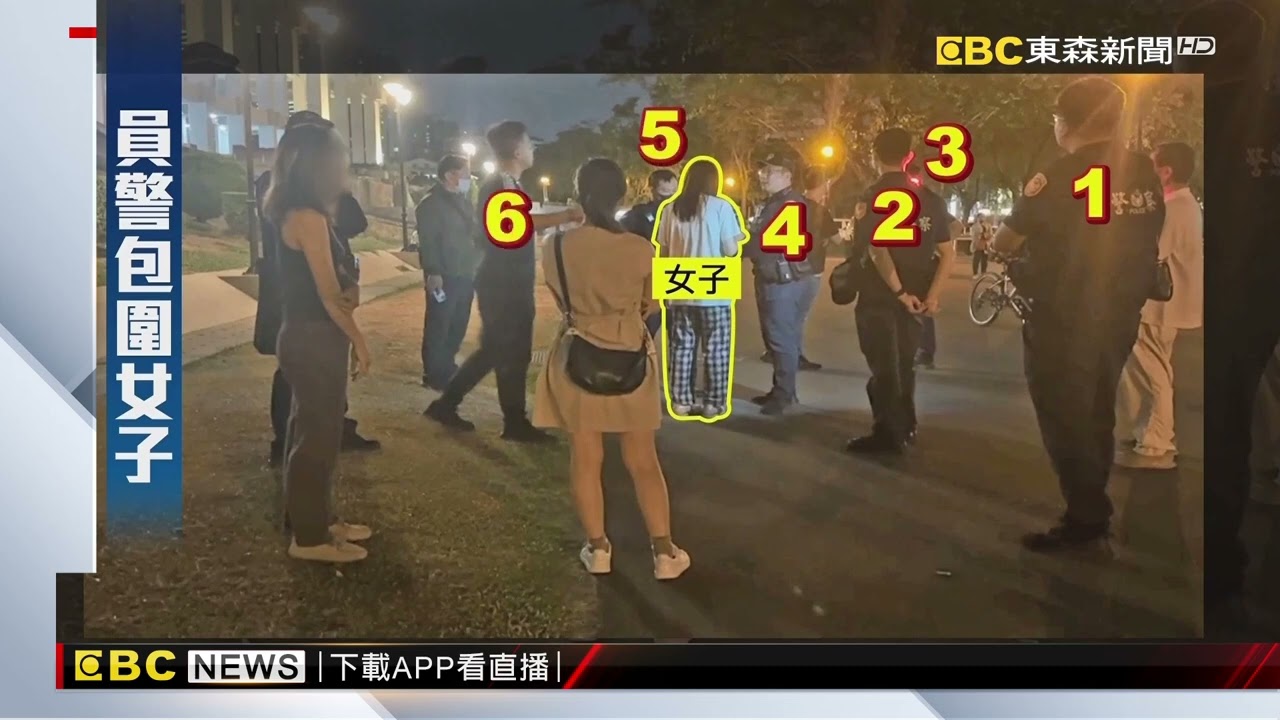 高中女老師被誤認嫌犯 八警包圍推拉上警車@newsebc