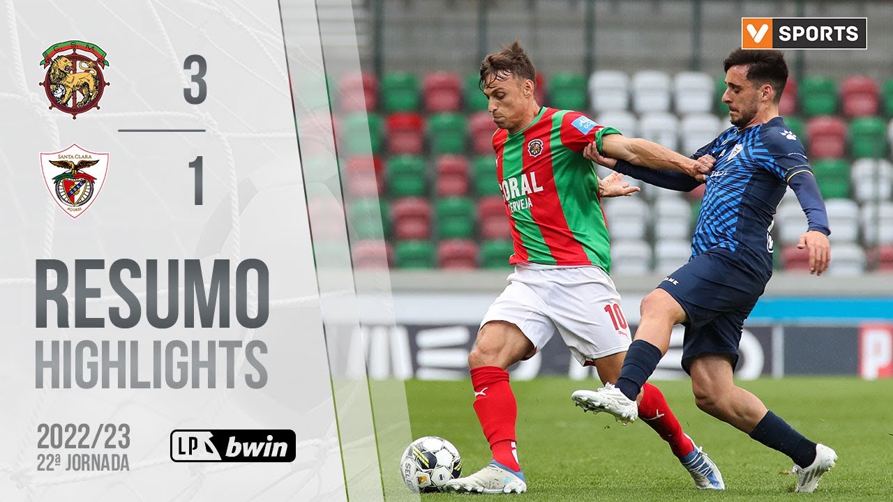 Highlights | Resumo: Marítimo 3-1 Santa Clara (Liga 22/23 #22)