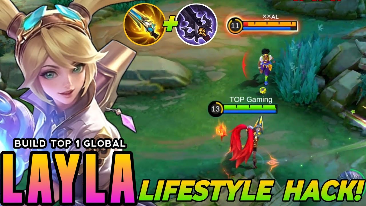 LAYLA NEW LIFESTEAL HACK BUILD 2025 IS HARE!! (NEW BRUTAL DMAGE!!)😱 - MLBB